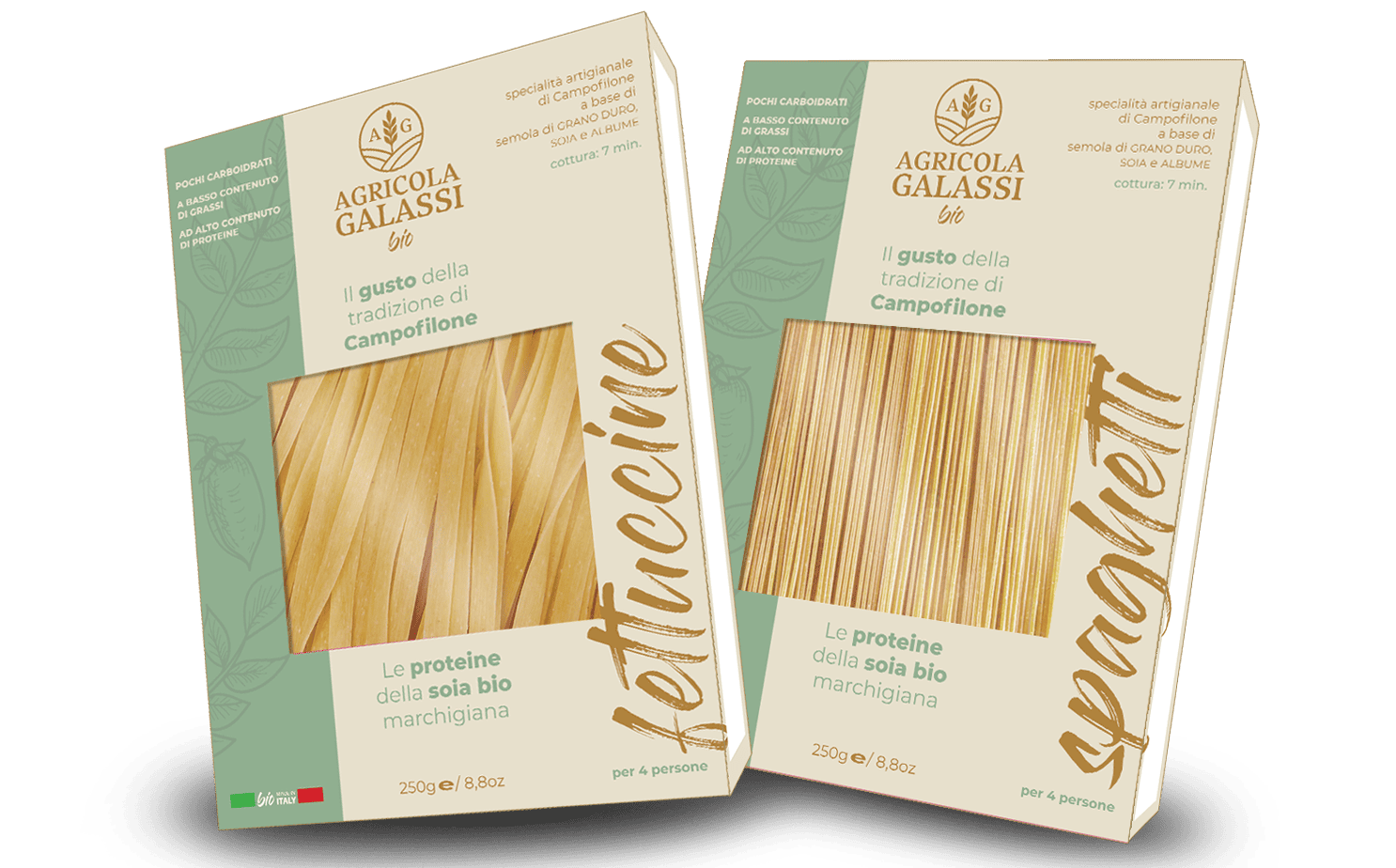 Fetuccine di Soia bio Galassi